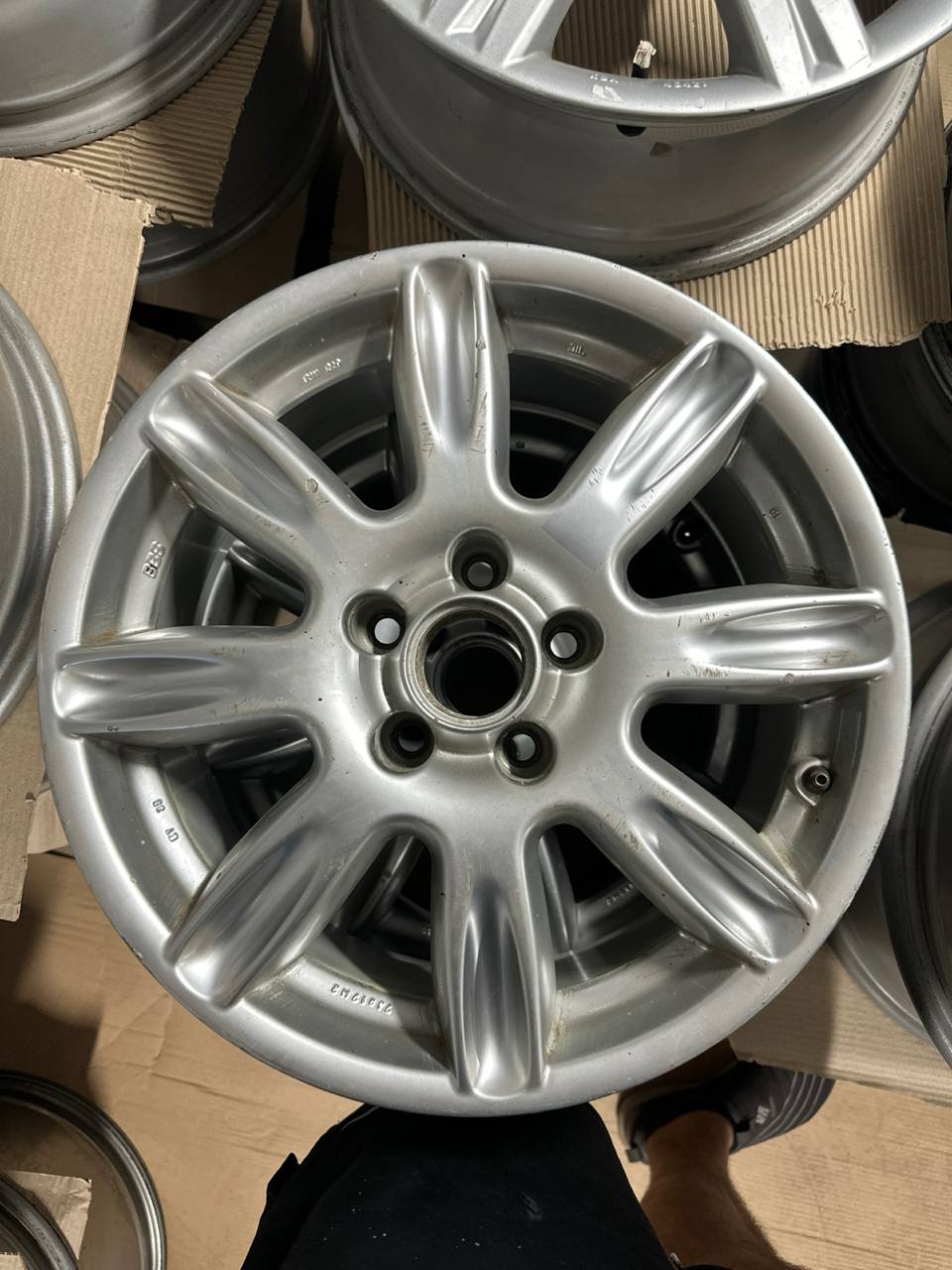 Диски BBS 17 5x114.3