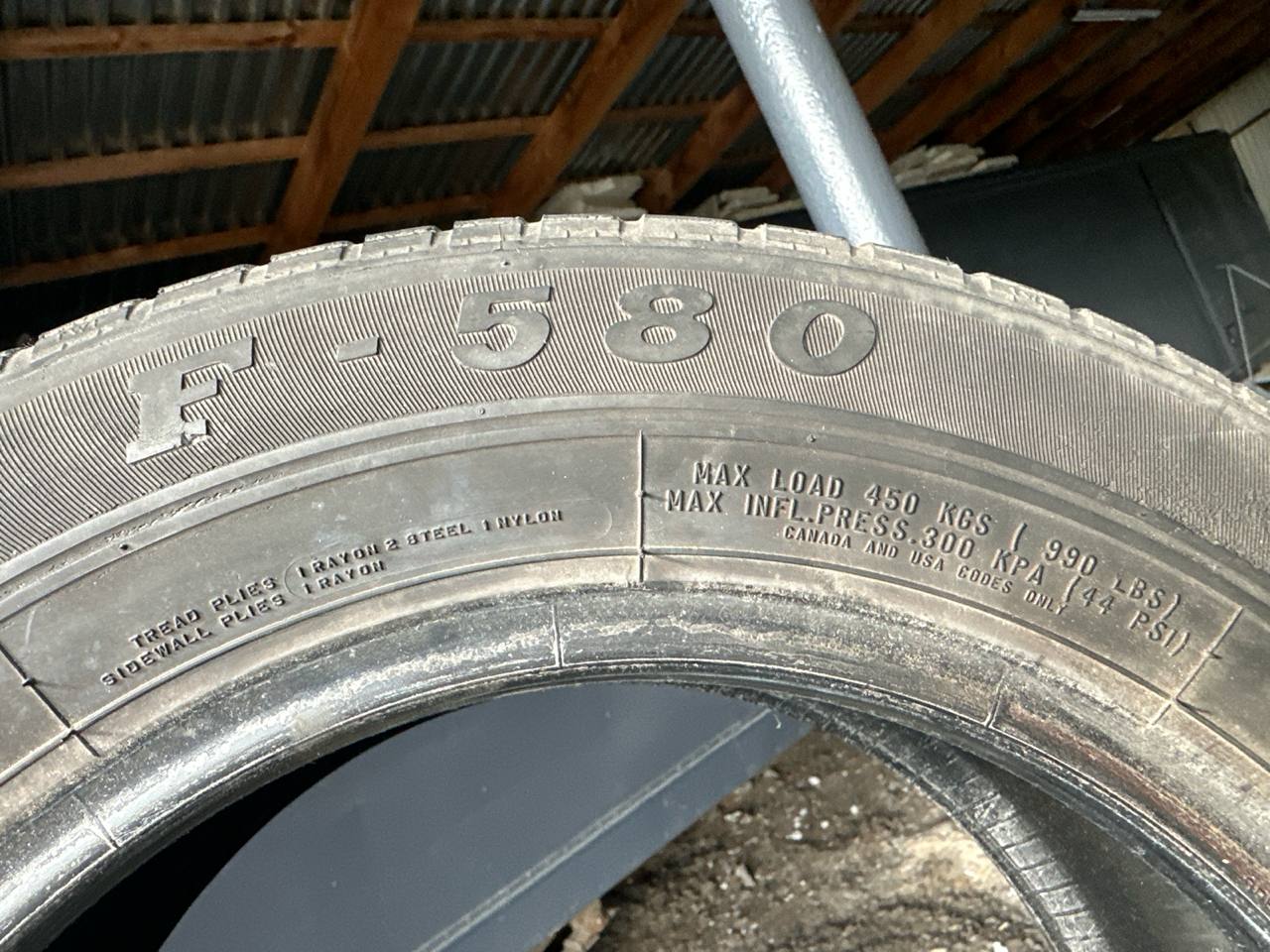 Шини Firestone F-580 175/65R13 80T